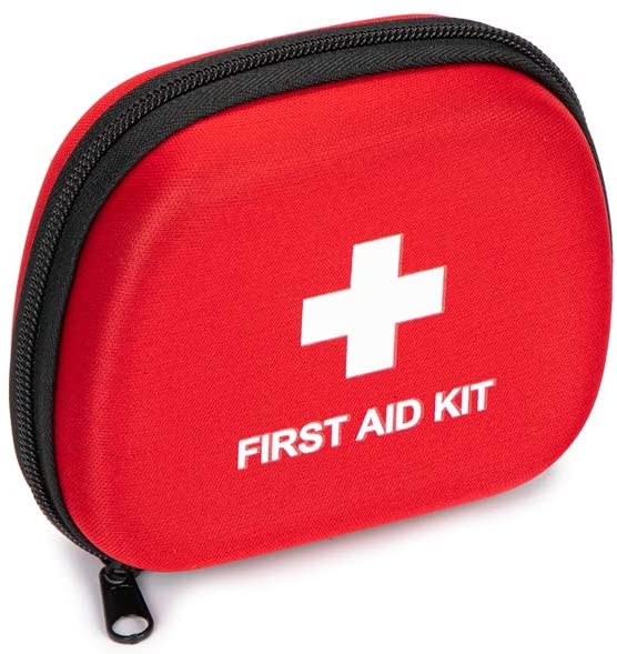 Rumah Kesehatan Medis Hard EVA Red Empty First Aid Case
